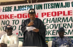Oke Ogun disowns former deputy governors, PDP Chair as spokespersons, reiterate call for guber bid