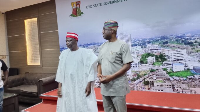 Makinde, Kwankwanso in closed door meeting in Ibadan