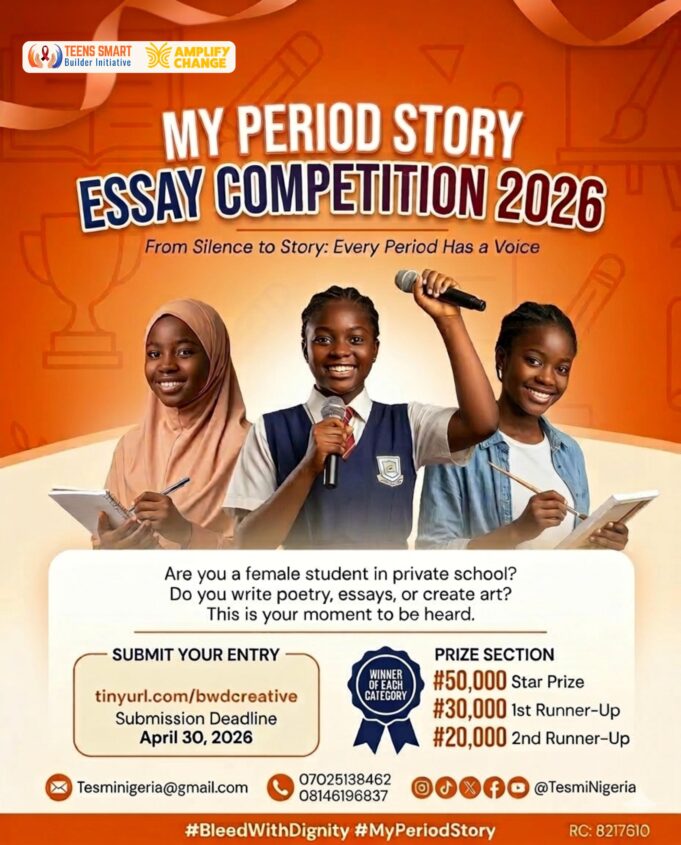 Menstrual Hygiene Day 2026: TESMI launches essay competition for secondary school girls in Nigeria