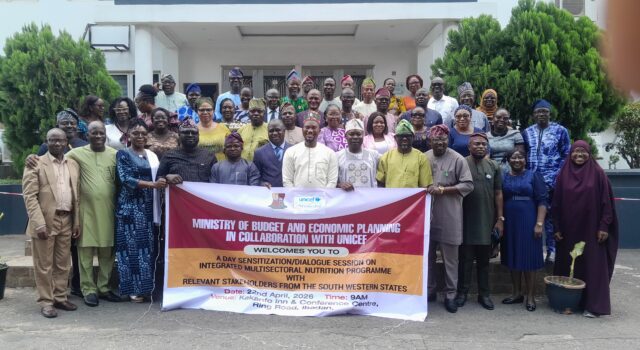 Key into FG Child Nutrition Fund, UNICEF urges Southwest governors, other stakeholders