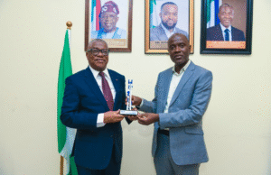 Photo News: NCC boss, Maida, Cameroon ART DG at benchmarking event