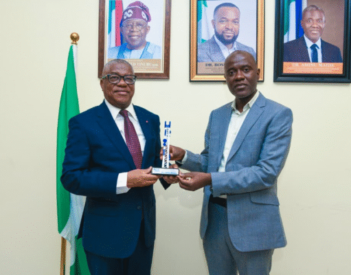 Photo News: NCC boss, Maida, Cameroon ART DG at benchmarking event
