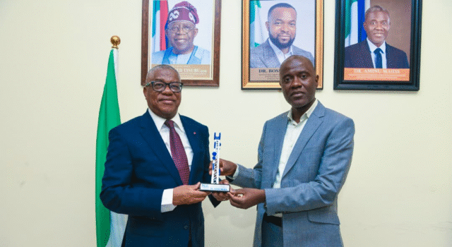 Photo News: NCC boss, Maida, Cameroon ART DG at benchmarking event
