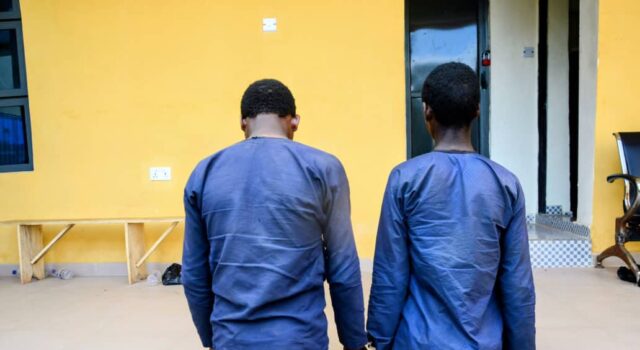 Police arrest two suspected highway robbers, recover gun in Oyo