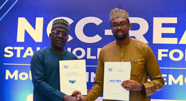 NCC, REA sign MoU to drive digital infrastructure expansion through renewable energy