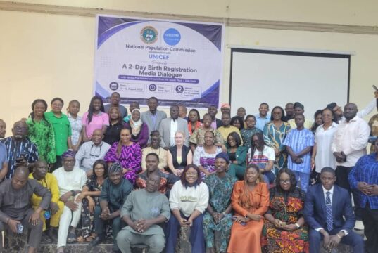 Birth registration: your stories can help close the gaps, UNICEF, NPC urge media practitioners