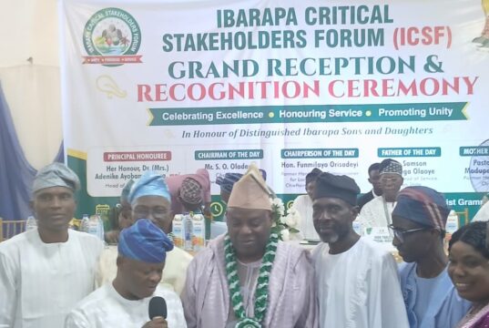 Fadairo, Oyo HOS, UI VC, OYSCATECH Rector, others honour at Ibarapa stakeholders reeception, recognition ceremony