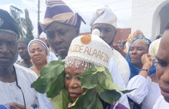 Alaafin installs new Iyalode of Oyo